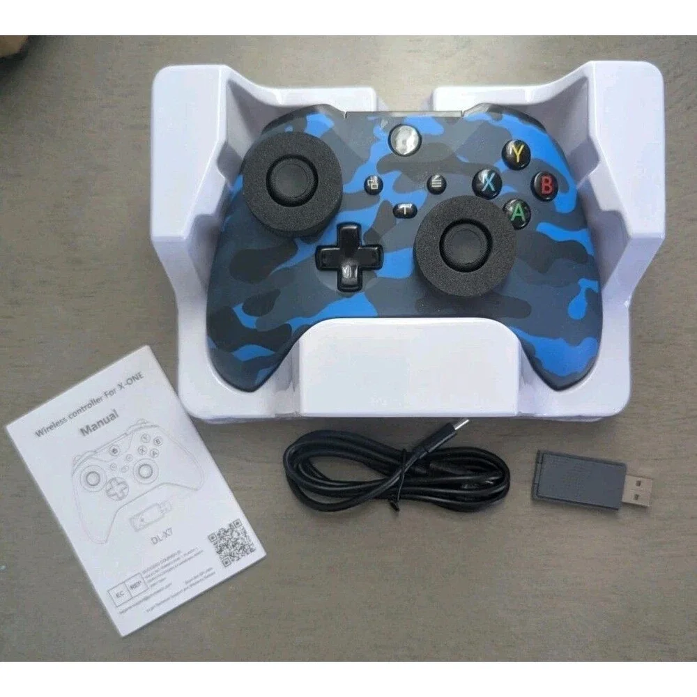 Wireless Controller for X-BOX, With 2.4g Adapter,Gaming Controller Support...